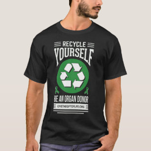 Recyceln Sie sich der T - Shirt der Männer
