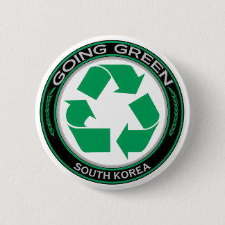 Recyceln Sie Südkorea Button
