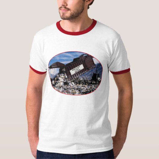 RECYCELN Sie T-Shirt (Vorderseite)