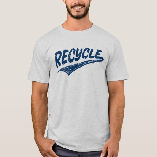 Recyceln Sie T-Shirt (Vorderseite)