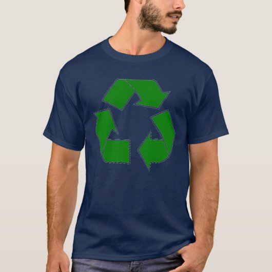 Recyceln Sie T-Shirt (Vorderseite)