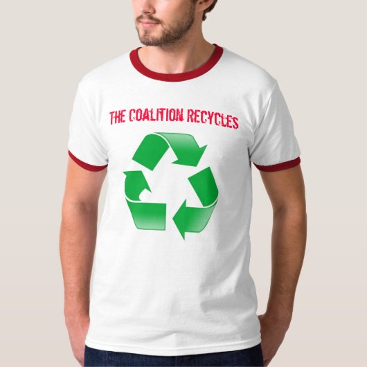 Recyceln Sie T-Shirt (Vorderseite)