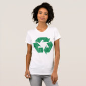 Recyceln Sie T - Shirts für Erdtag (Vorne ganz)