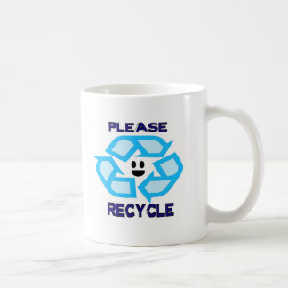 Recyceln Sie Tasse