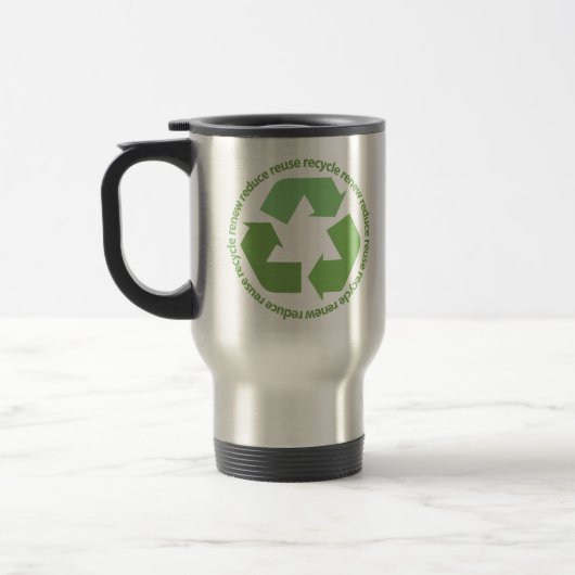 Recyceln Sie Tasse (Links)