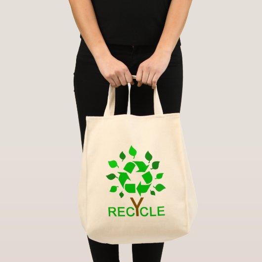 Recyceln Sie Tragetasche (Vorderseite (Produkt))