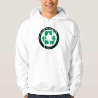 Recyceln Sie USA Hoodie