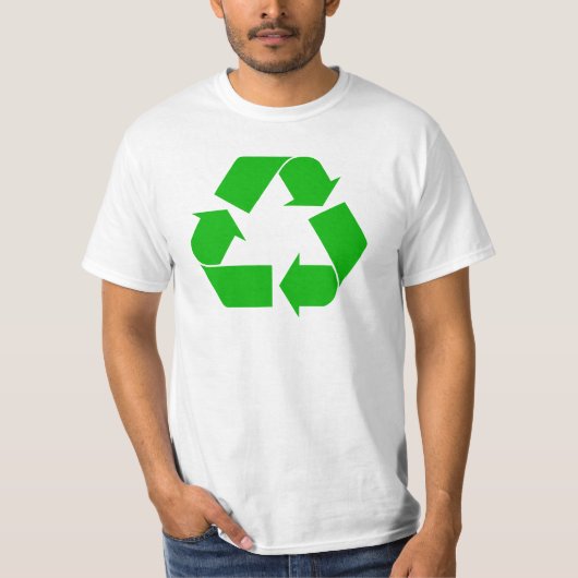 Recyceln Sie Wert-T - Shirt (Vorderseite)