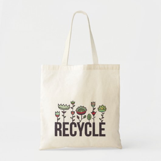 Recyceln Sie wiederverwendbare Tasche (Vorne)