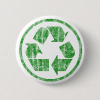 Recyceln, um die Planeten-Erde, Symbol zu retten