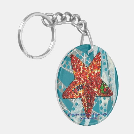 Recyceln von Starfish Schlüsselanhänger (Vorderseite links)