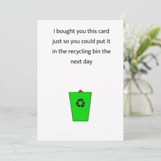 Recycelnd (Stehend Vorderseite)