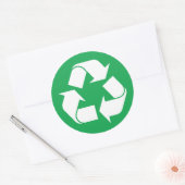 Recycelnd Aufkleber (Umschlag)