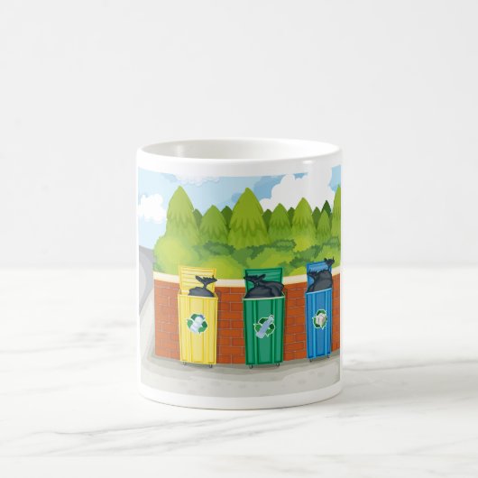 Recycelnd Bins Kaffeetasse (Mittel)