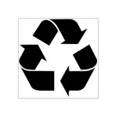 recycelnd Briefmarke der Symbolkunst Gummistempel (Prägung)