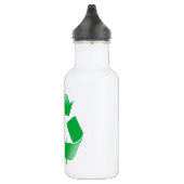 Recycelnd CLASSIC-GERECYCELT SYMBOL Trinkflasche (Rechts)
