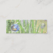 Recycelnd Erde Mini Visitenkarte (Vorderseite)