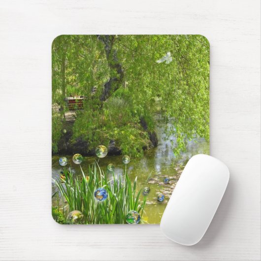 Recycelnd Erde! Mousepad (Mit Mouse)