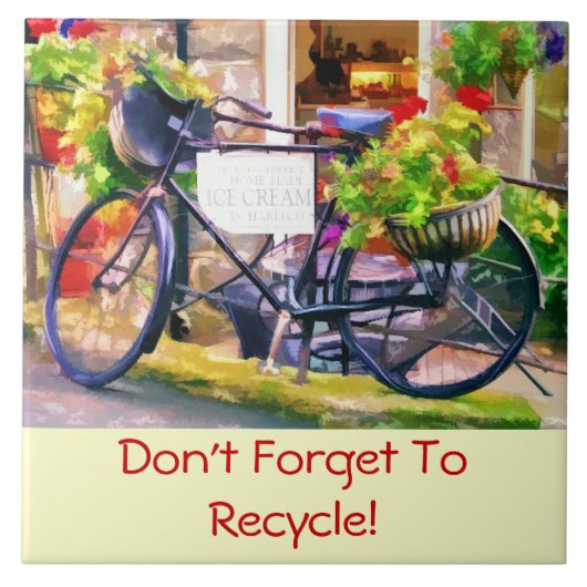 RECYCELND FLIESE (Vorderseite)