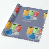 Recycelnd Garbage Collection Geschenkpapier (Ungerollt)