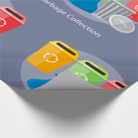 Recycelnd Garbage Collection Geschenkpapier
