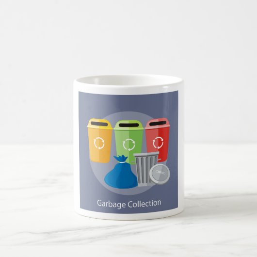 Recycelnd Garbage Collection Kaffeetasse (Mittel)