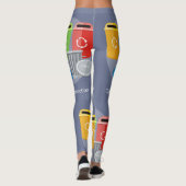 Recycelnd Garbage Collection Leggings (Rückseite)
