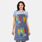 Recycelnd Garbage Collection Schürze (Getragen)