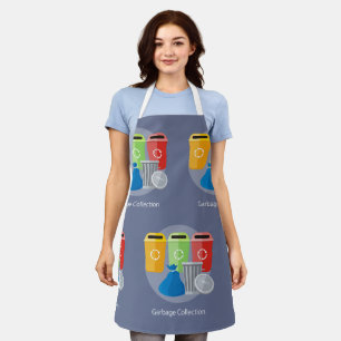 Recycelnd Garbage Collection Schürze