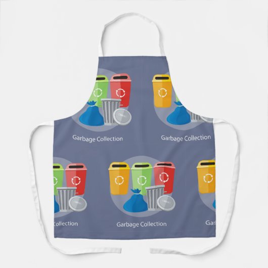 Recycelnd Garbage Collection Schürze (Vorderseite)