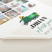 Recycelnd Garbage Truck Baby Boy 1. Jahr Fotos Sherpadecke (3/4)
