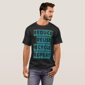 Recycelnd Klimaschutz T-Shirt (Vorne ganz)