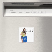 Recycelnd Kühlschrank Magnet (In Situ (Geschirrspüler))