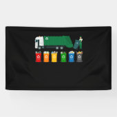 Recycelnd LKW Banner (Horizontal)