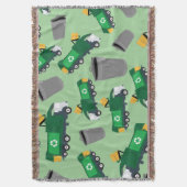 Recycelnd LKW-Muster Decke (Vorderseite Vertikal)