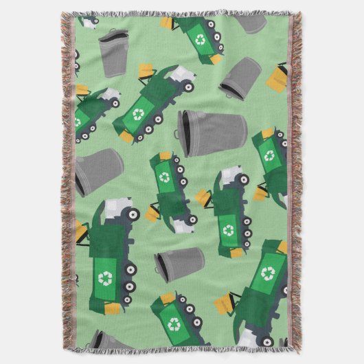 Recycelnd LKW-Muster Decke (Vorderseite Vertikal)