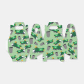 Recycelnd LKW-Muster Geschenkschachtel (Ungefaltet)