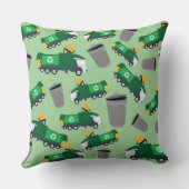 Recycelnd LKW-Muster Kissen (Rückseite)