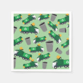 Recycelnd LKW-Muster Serviette (Vorderseite)