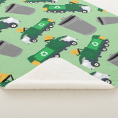 Recycelnd LKW-Muster Sherpadecke (3/4)