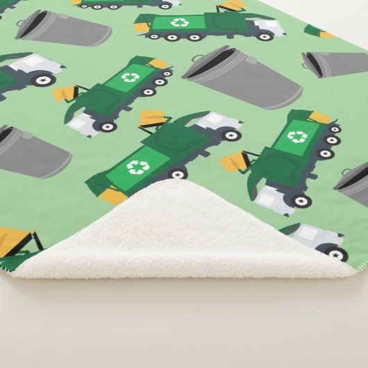 Recycelnd LKW-Muster Sherpadecke (3/4)