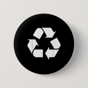 Recycelnd Logos Gerecycelt Symbol Earth Day Boys G Button