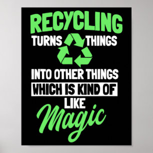 Recycelnd Logoumgeber Recycle Earth Day Poster