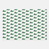 Recycelnd Müllwagen Geschenkpapier Set (Vorderseite 3)