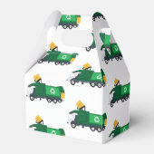 Recycelnd Müllwagen Geschenkschachtel (Vorderseite)