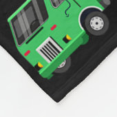 Recycelnd Müllwagen Kindergeburtstag Geschenke Ea Fleecedecke (Ecke)