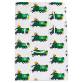 Recycelnd Müllwagen Mittlere Geschenktüte (Vorderseite)