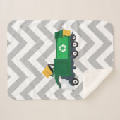 Recycelnd Müllwagen Sherpadecke (Vorderseite (Horizontal))