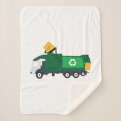 Recycelnd Müllwagen Sherpadecke (Vorderseite)