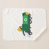 Recycelnd Müllwagen Sherpadecke (Vorderseite (Horizontal))